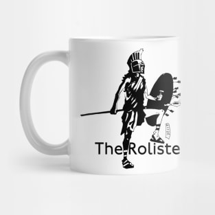 The Rolistes Podcast (Trojan B&W) T-Shirt Mug